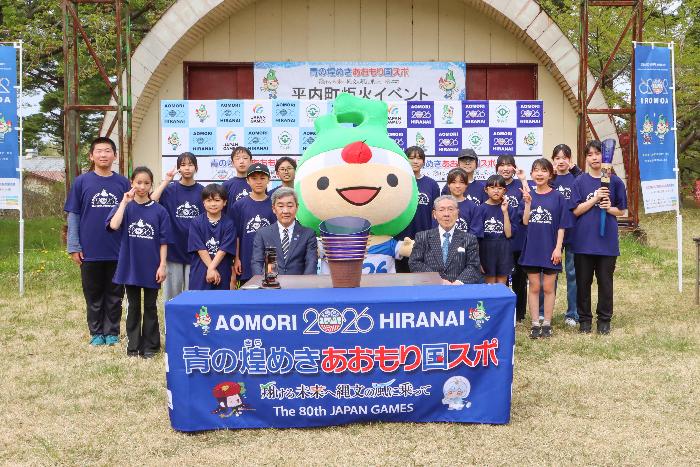 炬火イベント集合写真