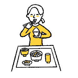 給食イラスト